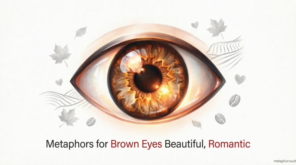 Metaphors for Brown Eyes Beautiful Romantic Creative 2026