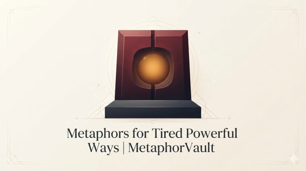 Metaphors for Tired Powerful Ways 2026